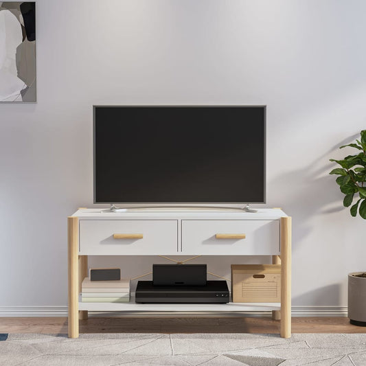 vidaXL TV Cabinet White 82x38x45 cm Engineered Wood