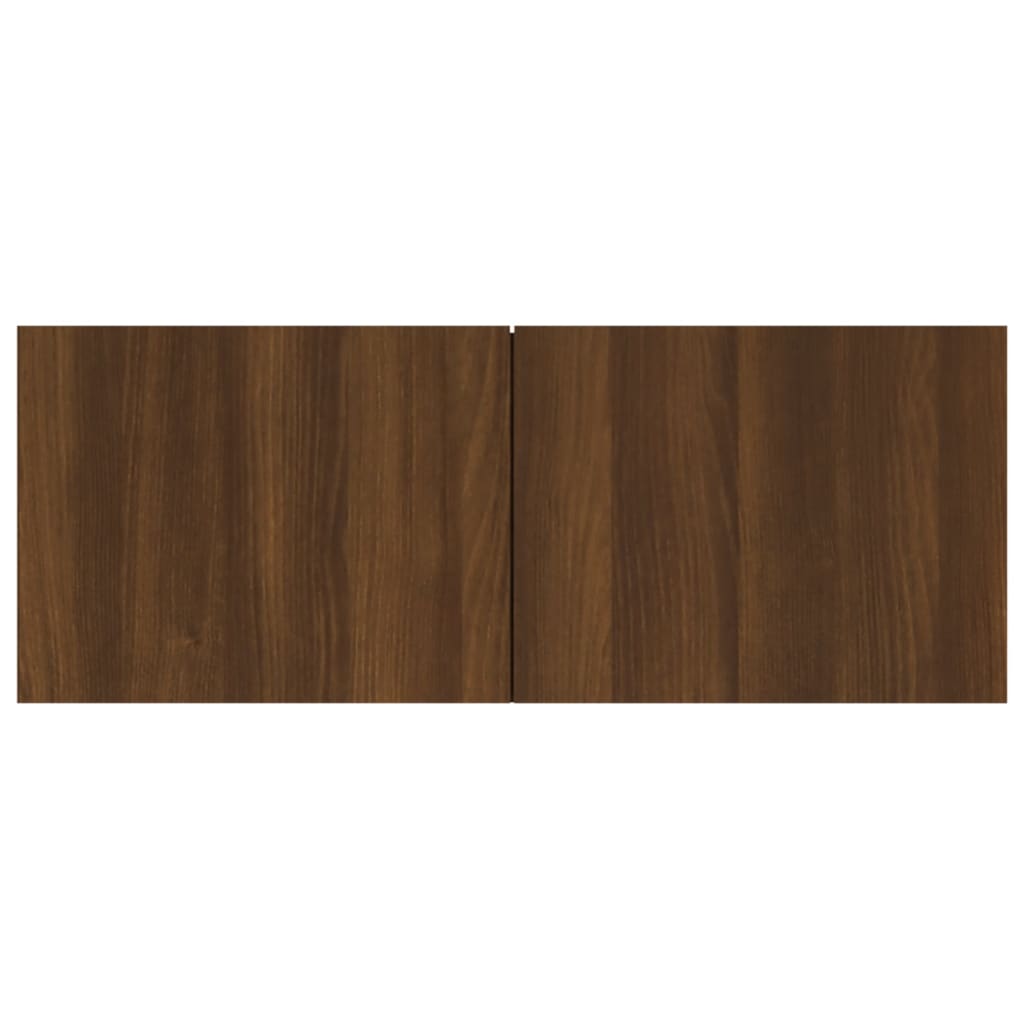 vidaXL TV Cabinets 4 pcs Brown Oak 80x30x30 cm Engineered Wood