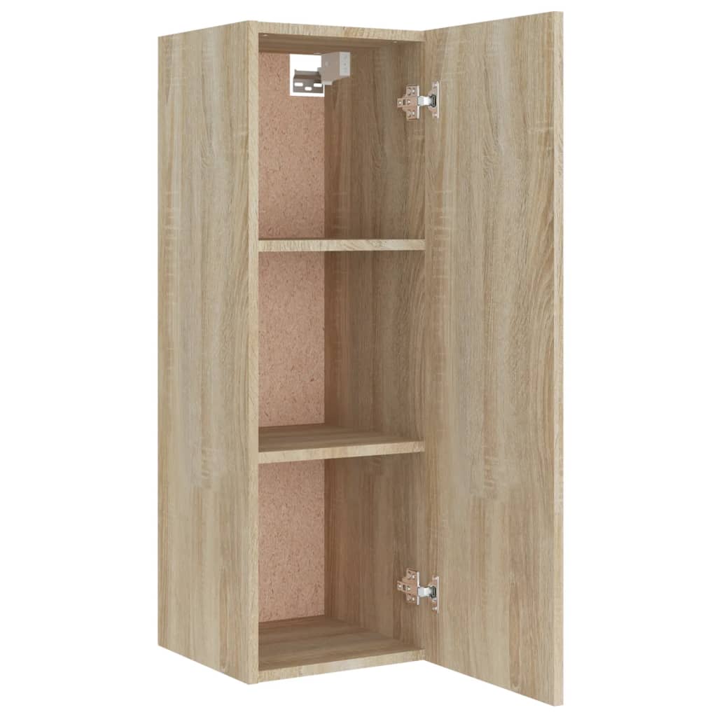 4 Piece TV Cabinet Set Sonoma Oak Engineered Wood