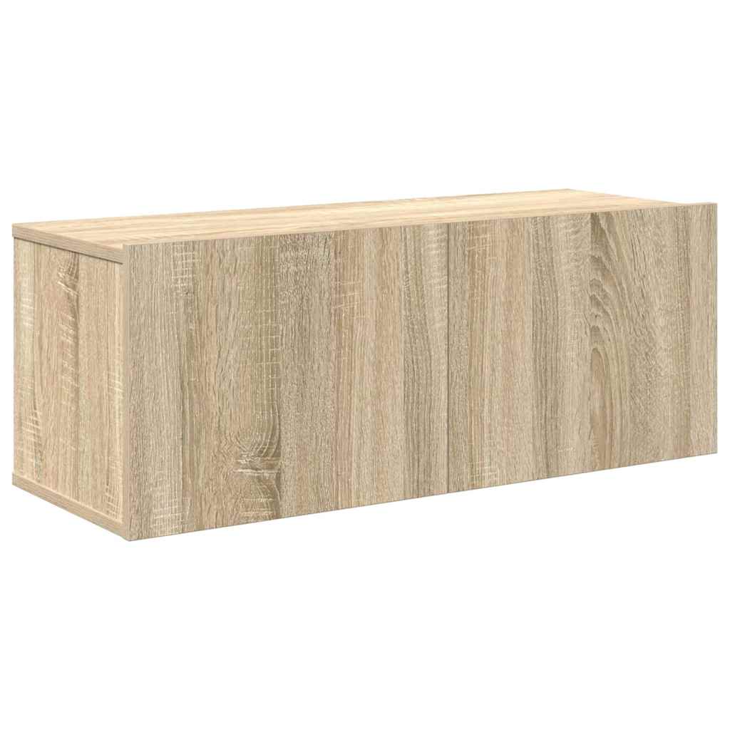 5 Piece TV Cabinet Set Sonoma Oak Engineered Wood