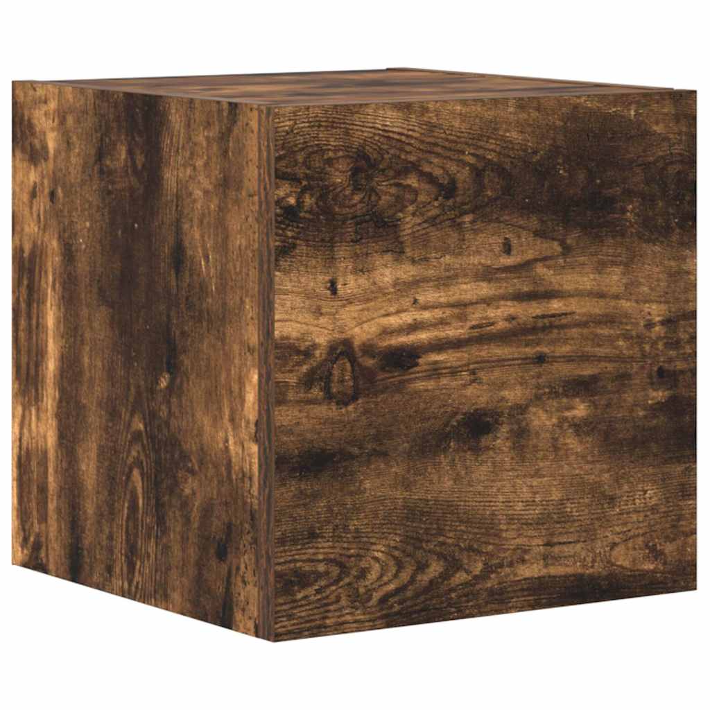 5 Piece TV Cabinet Set Smoked Oak Engineered Wood