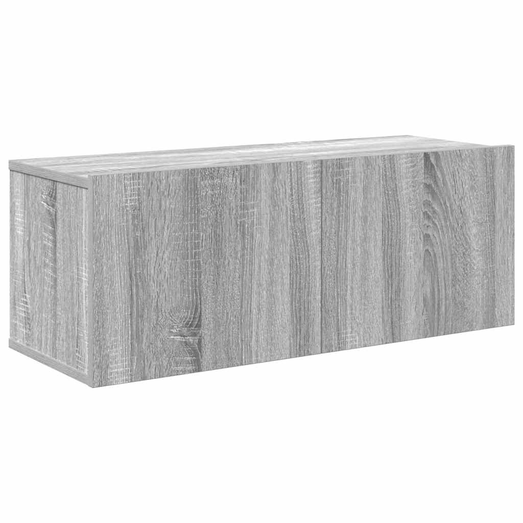 5 Piece TV Cabinet Set Grey Sonoma Engineered Wood