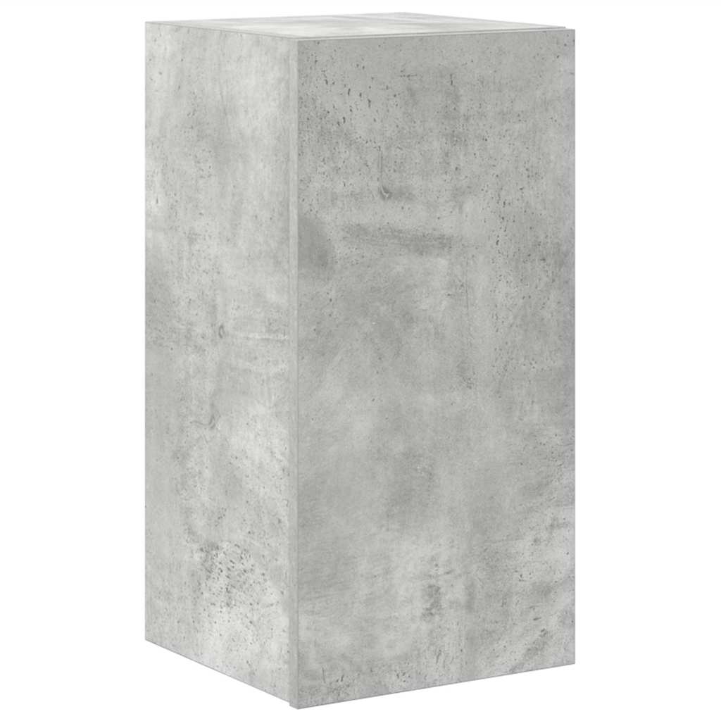 7 Piece TV Cabinet Set Concrete Grey Engineered Wood