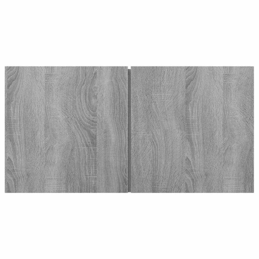 4 Piece TV Cabinet Set Grey Sonoma Engineered Wood