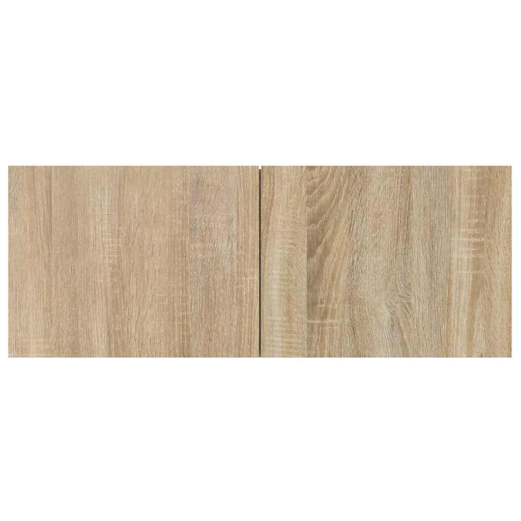 5 Piece TV Cabinet Set Sonoma Oak Engineered Wood