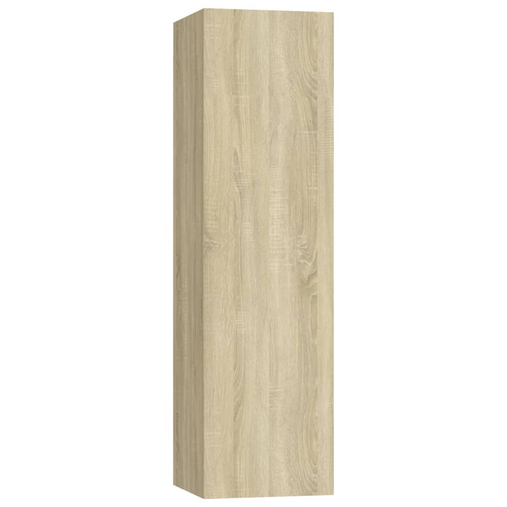 TV Cabinet Set | Set of 5 | Sonoma Oak | Engineered Wood | Large