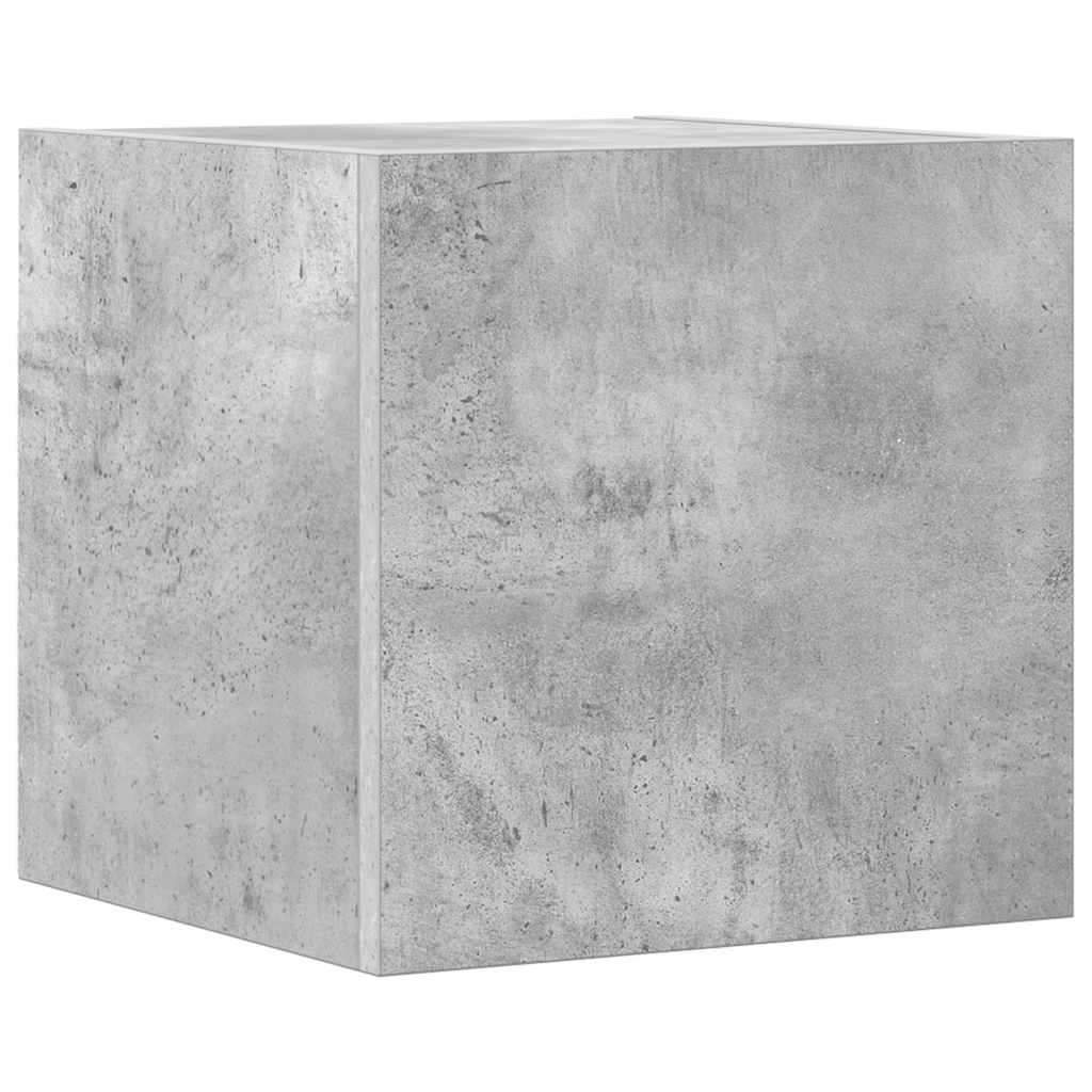 7 Piece TV Cabinet Set Concrete Grey Engineered Wood