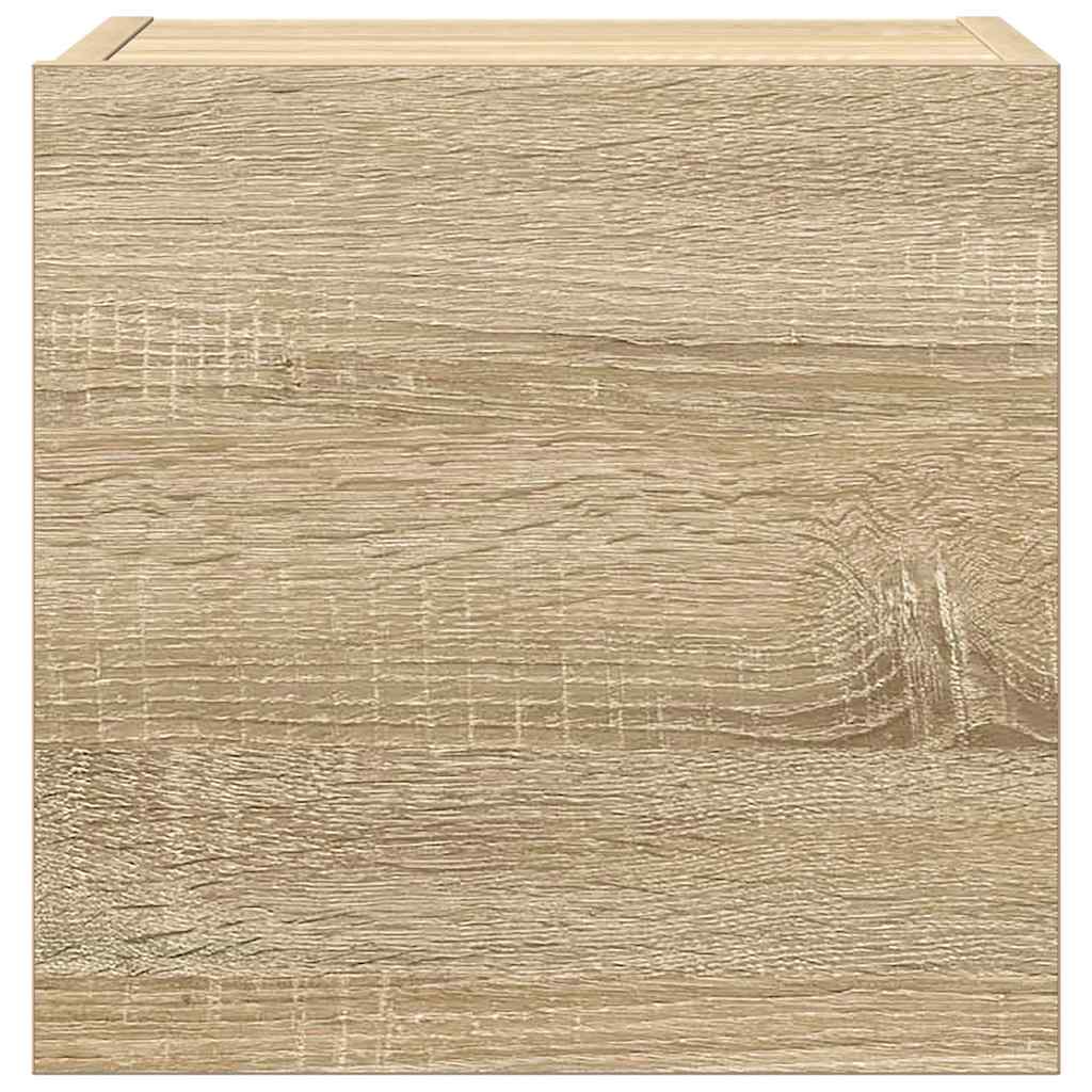 7 Piece TV Cabinet Set Sonoma Oak Engineered Wood