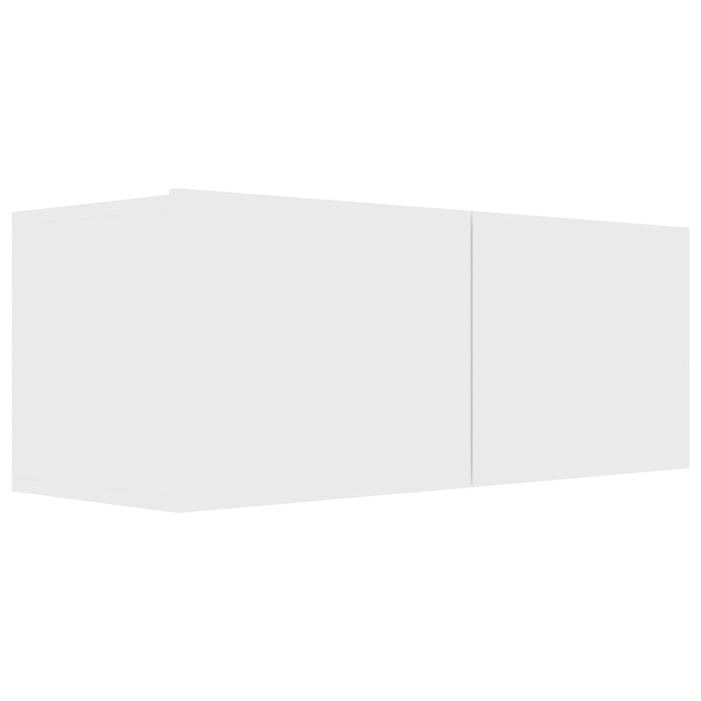 Tv Cabinet Set | Set of 7 | White | Engineered Wood | Medium to Large
