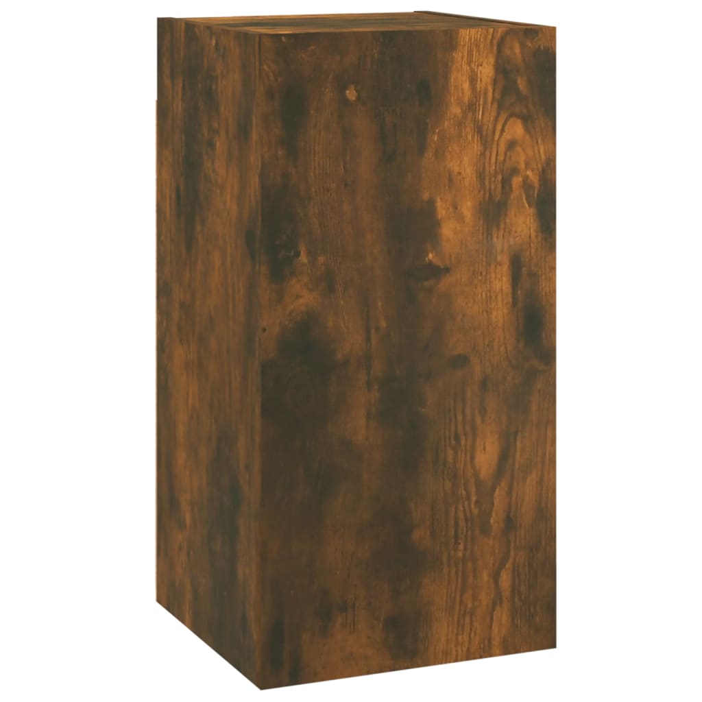 6 Piece TV Cabinet Set Smoked Oak Engineered Wood