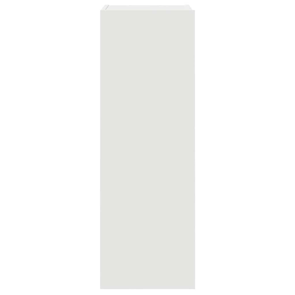 4 Piece TV Cabinet Set White Engineered Wood