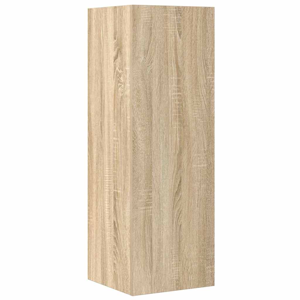 4 Piece TV Cabinet Set Sonoma Oak Engineered Wood