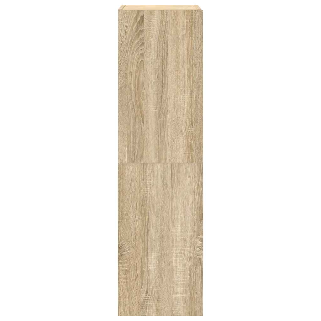 4 Piece TV Cabinet Set Sonoma Oak Engineered Wood
