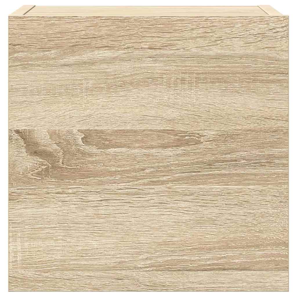 4 Piece TV Cabinet Set Sonoma Oak Engineered Wood