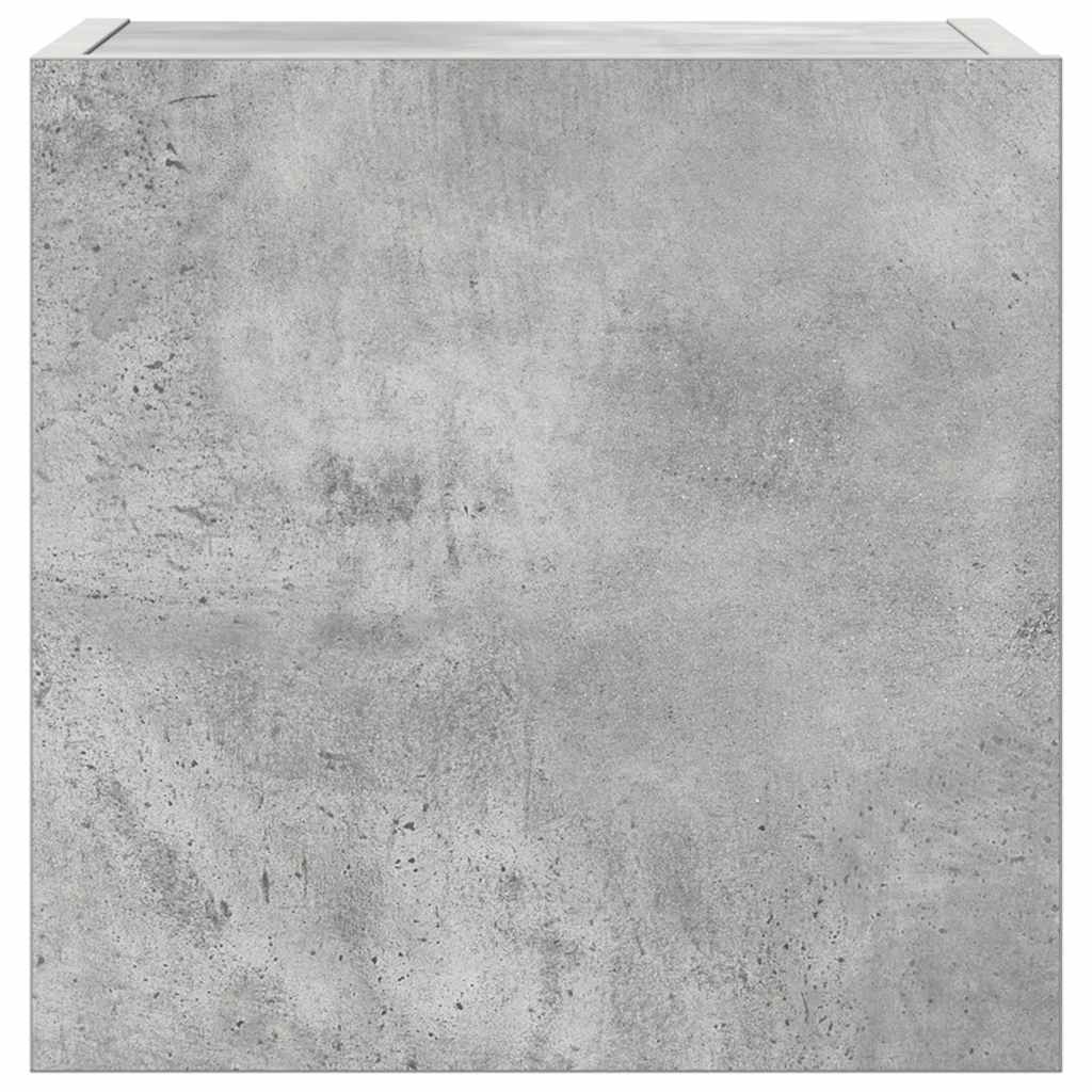 4 Piece TV Cabinet Set Concrete Grey Engineered Wood