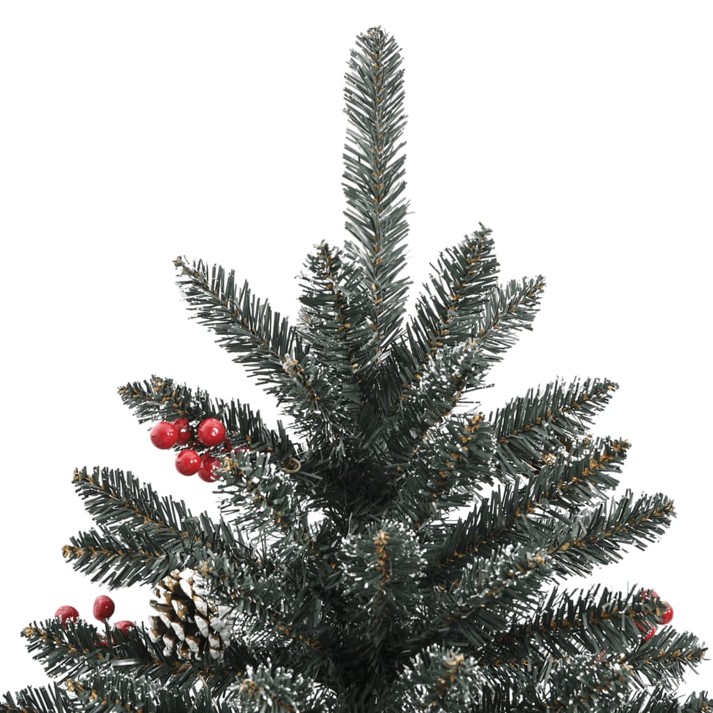 vidaXL Artificial Christmas Tree with Stand Green 120 cm PVC