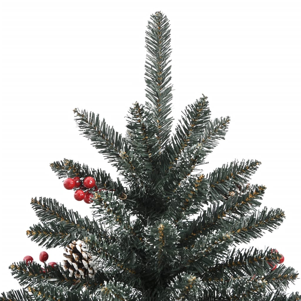 vidaXL Artificial Christmas Tree with Stand Green 180 cm PVC