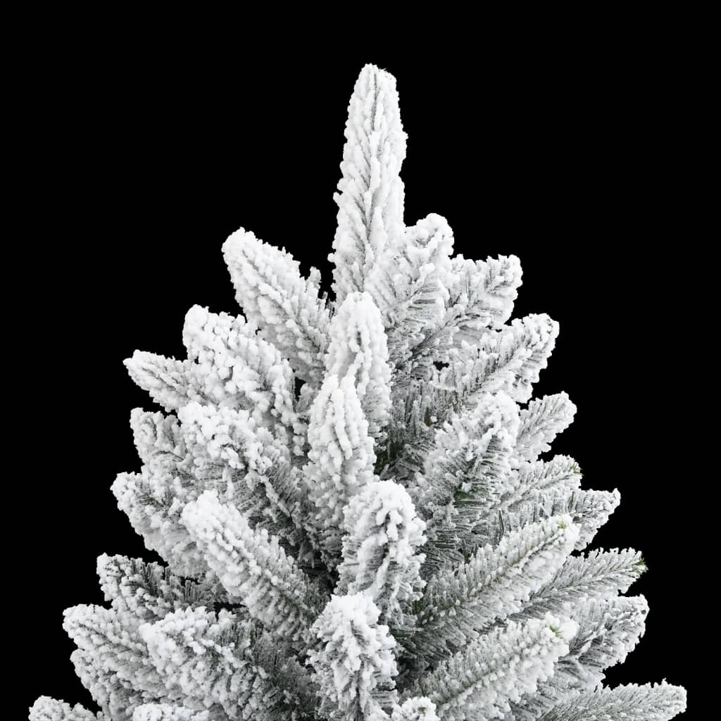 vidaXL Artificial Christmas Tree with Flocked Snow 120 cm PVC&PE