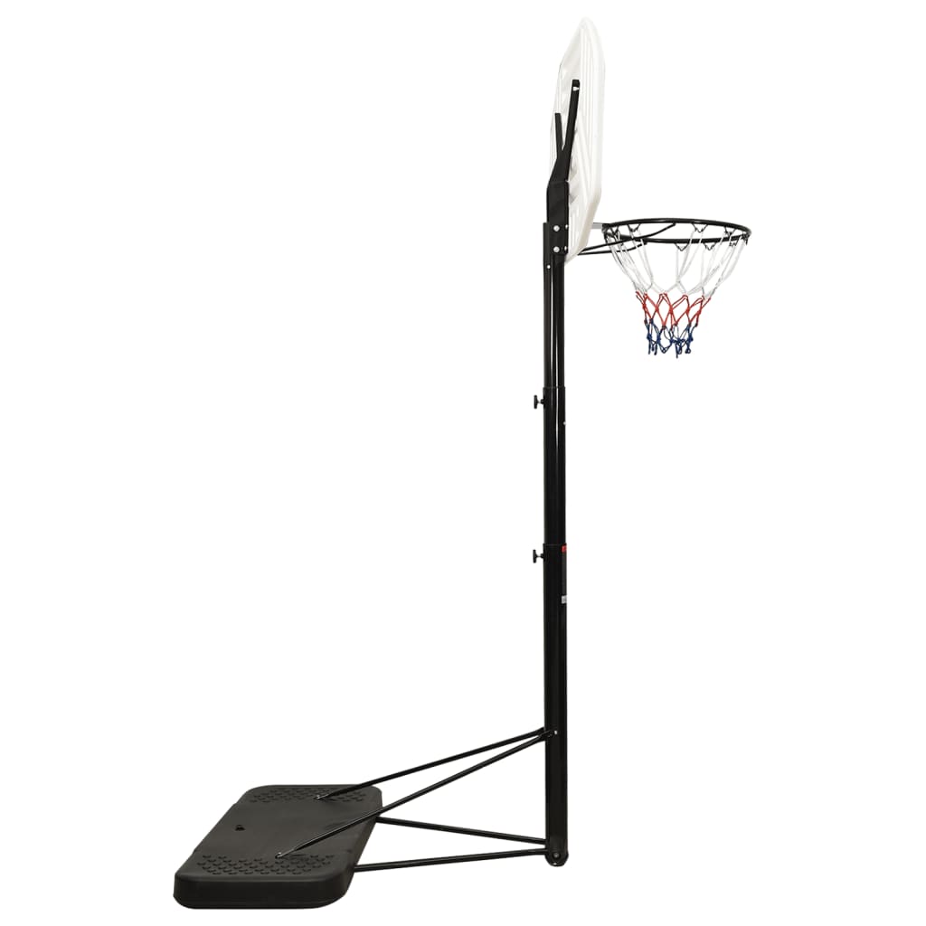 vidaXL Basketball Stand White 258-363 cm Polyethene