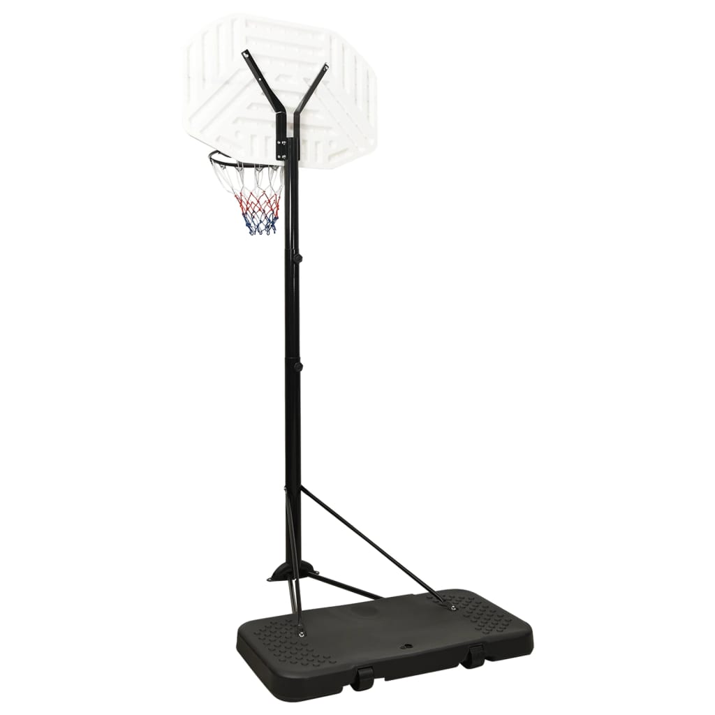 vidaXL Basketball Stand White 258-363 cm Polyethene