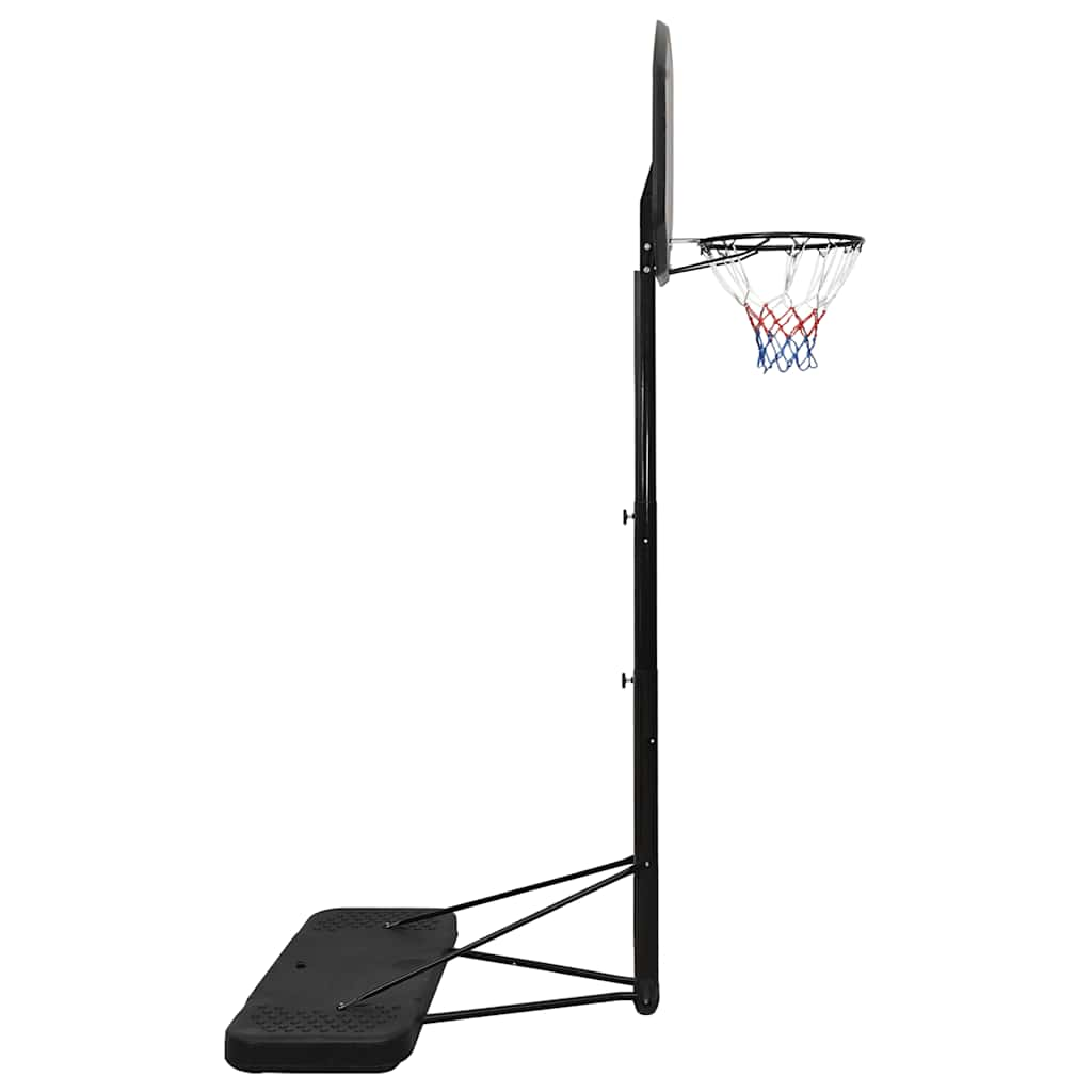 vidaXL Basketball Stand Black 258-363 cm Polyethene