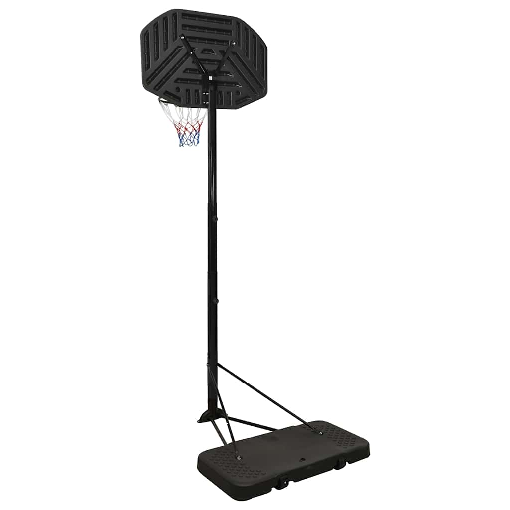 vidaXL Basketball Stand Black 258-363 cm Polyethene