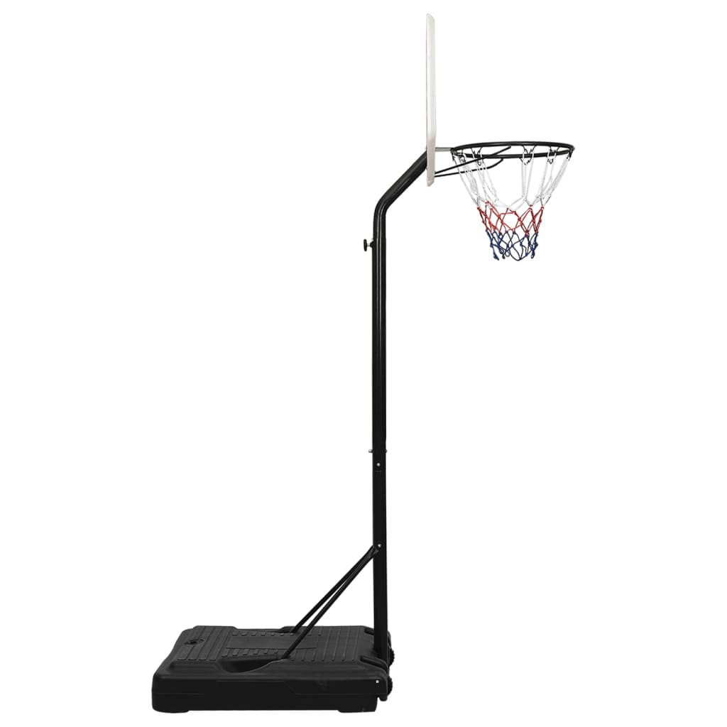 vidaXL Basketball Stand White 237-307 cm Polyethene