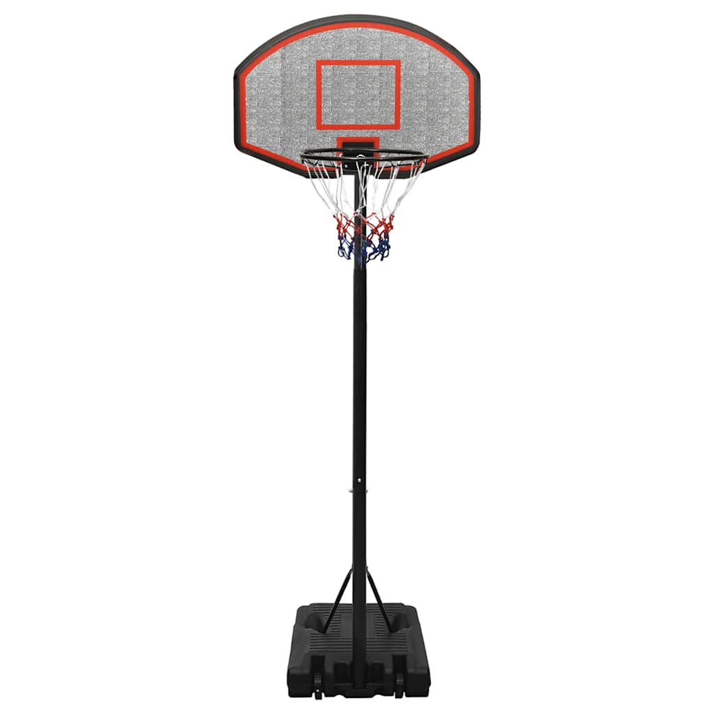 vidaXL Basketball Stand Black 237-307 cm Polyethene