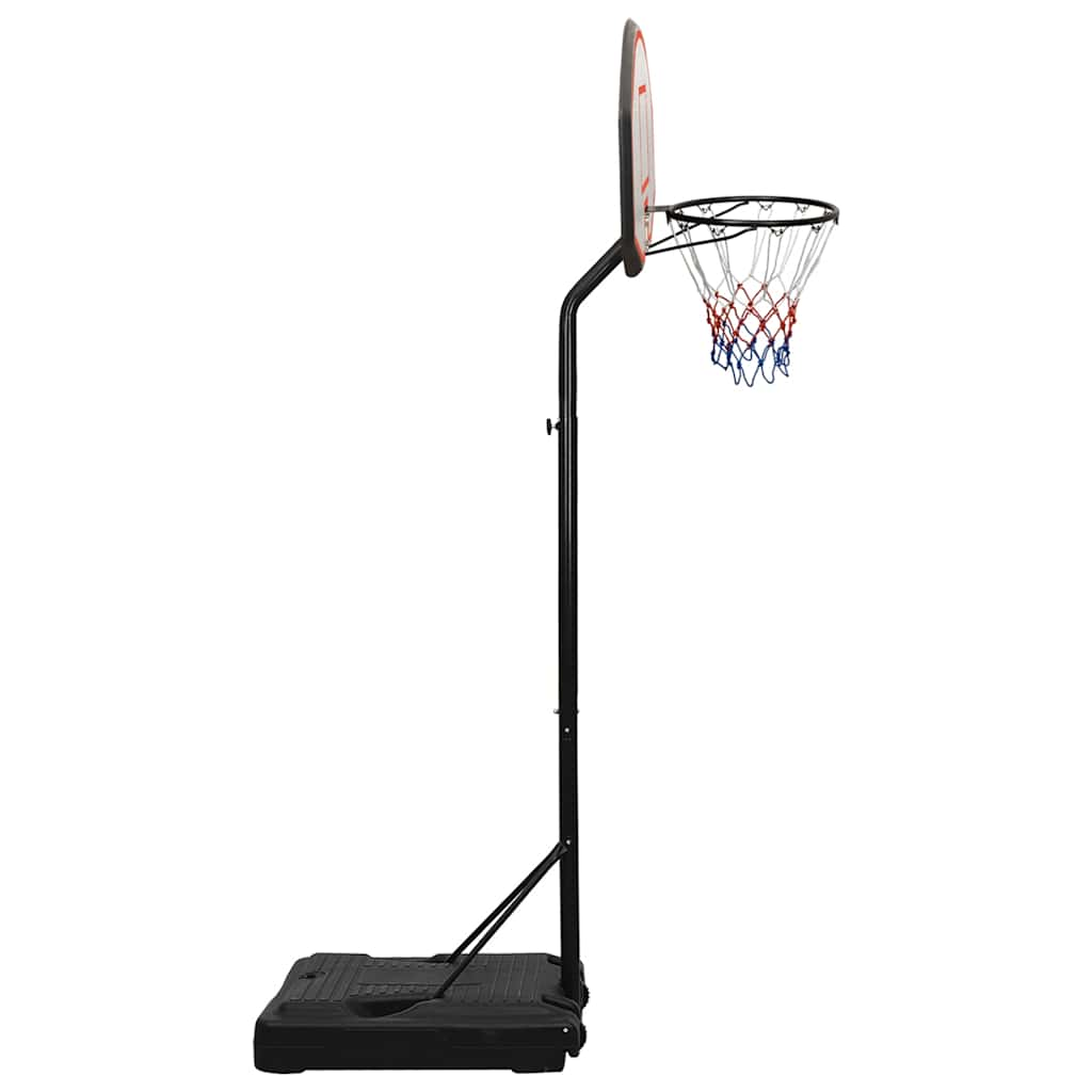 vidaXL Basketball Stand Black 237-307 cm Polyethene