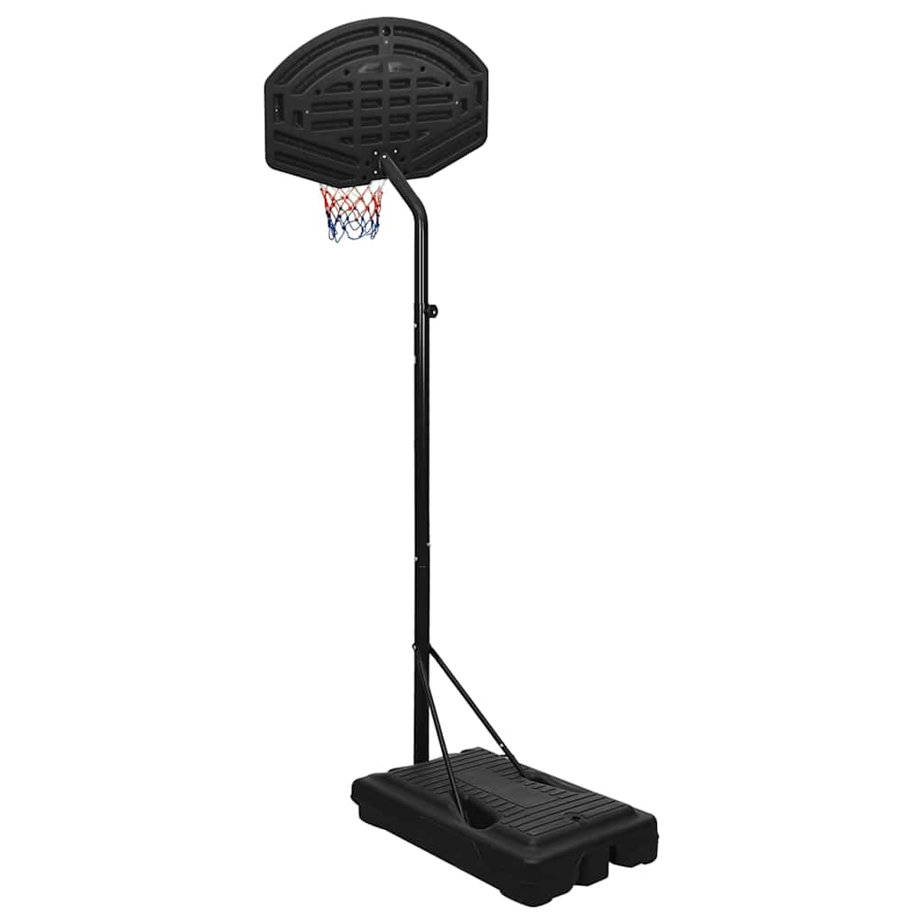 vidaXL Basketball Stand Black 237-307 cm Polyethene