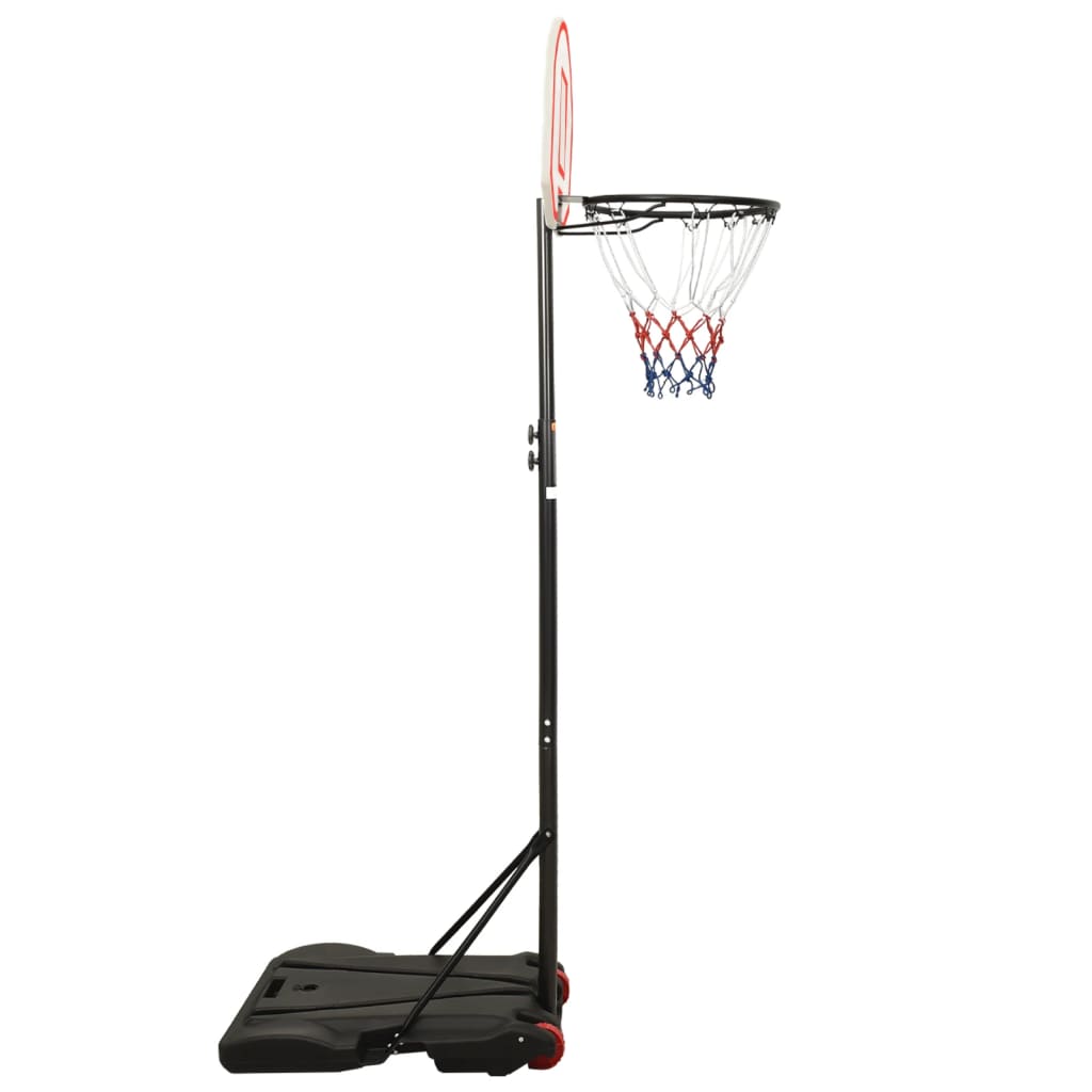 vidaXL Basketball Stand White 216-250 cm Polyethene