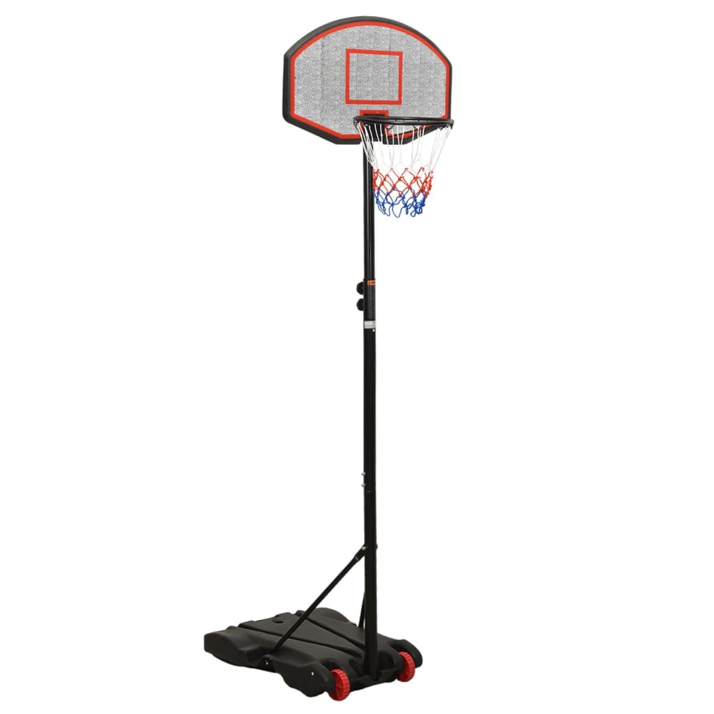 vidaXL Basketball Stand Black 216-250 cm Polyethene