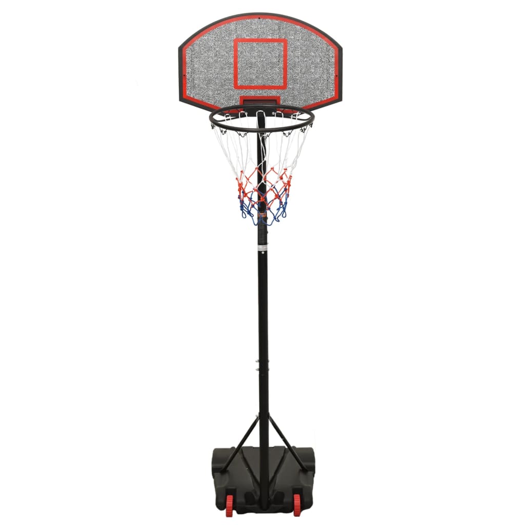 vidaXL Basketball Stand Black 216-250 cm Polyethene