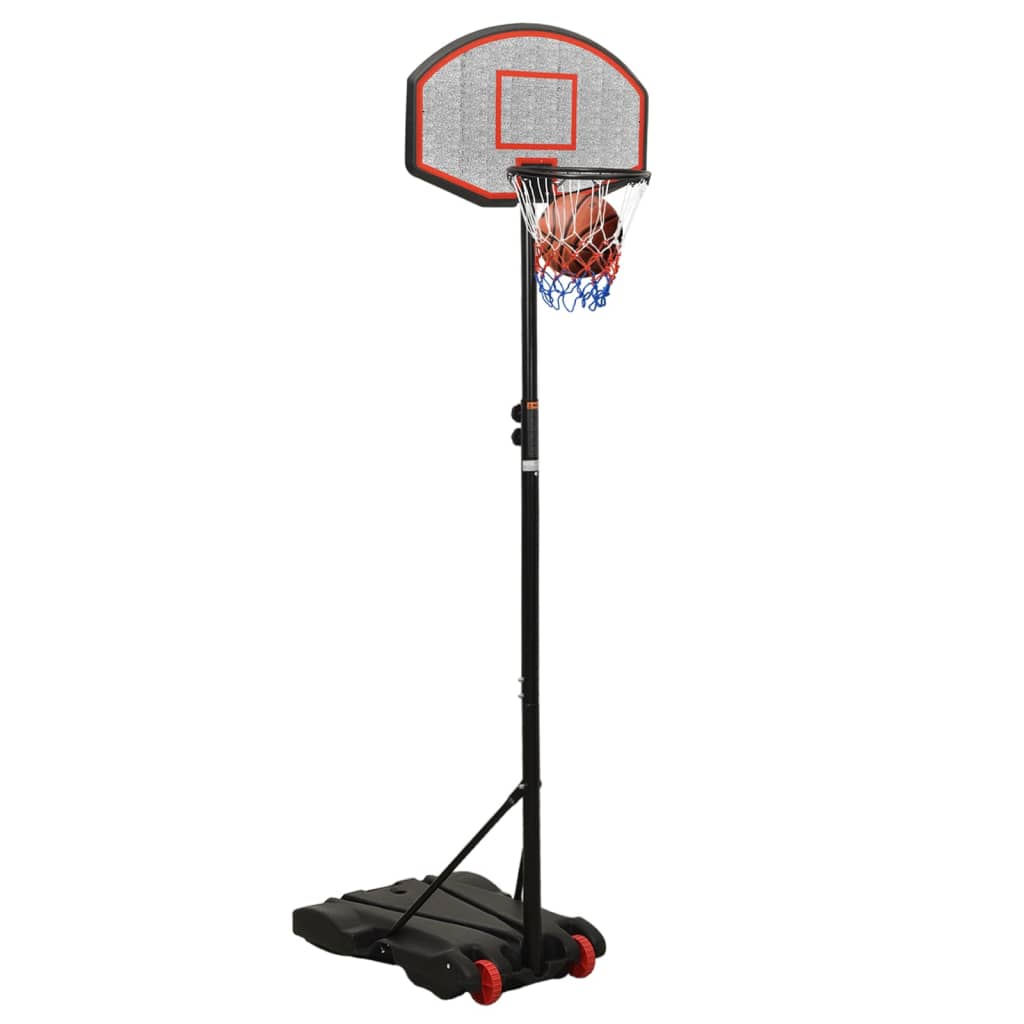 vidaXL Basketball Stand Black 216-250 cm Polyethene