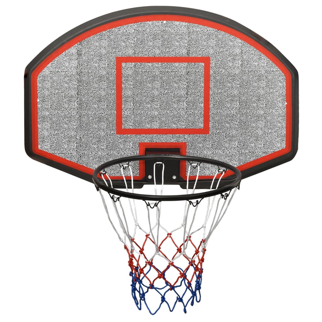 vidaXL Basketball Backboard Black 90x60x2 cm Polyethene