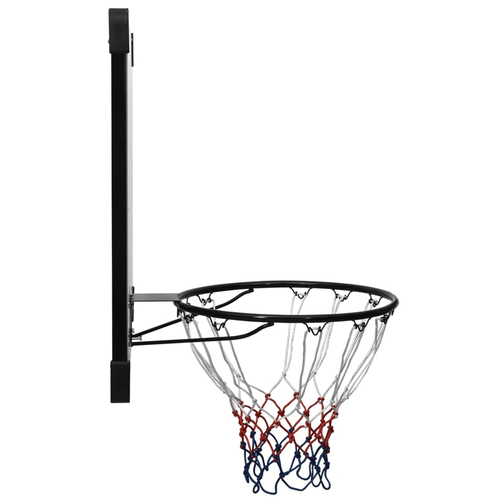 vidaXL Basketball Backboard Transparent 106x69x3 cm Polycarbonate