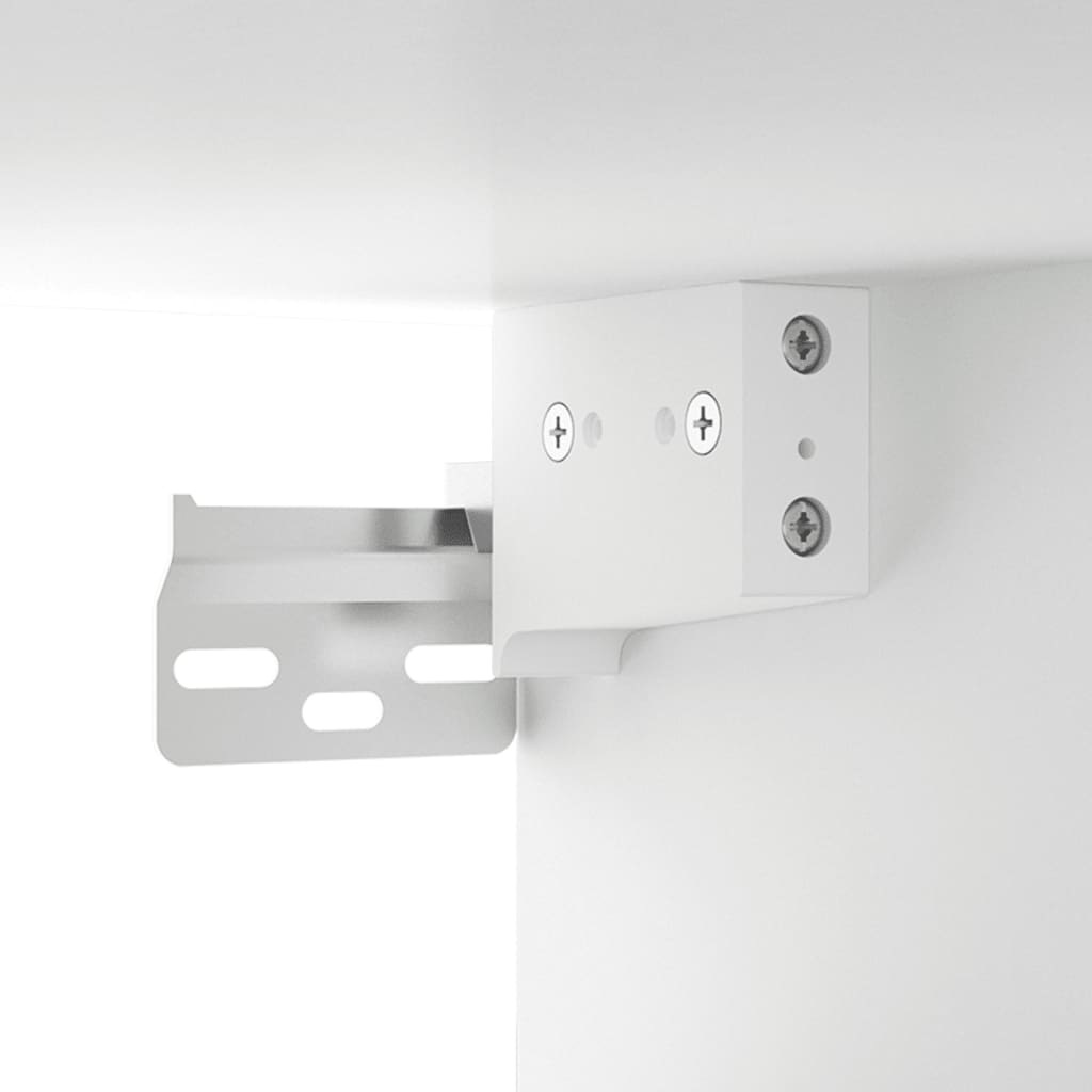 Wall Cabinets 2 pcs White 60x36.5x35 cm Engineered Wood