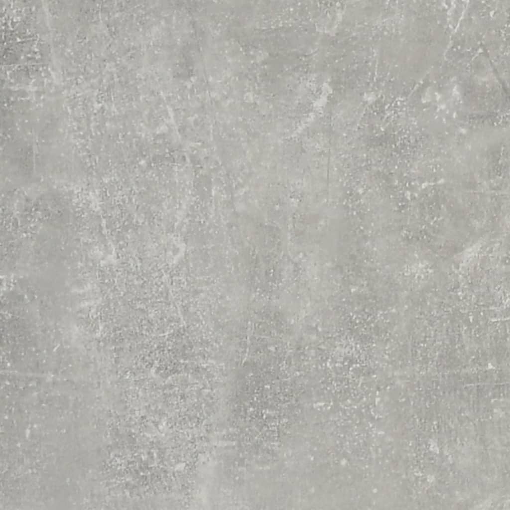 Wall Cabinets 2 pcs Concrete Grey 60x36.5x35 cm Engineered Wood