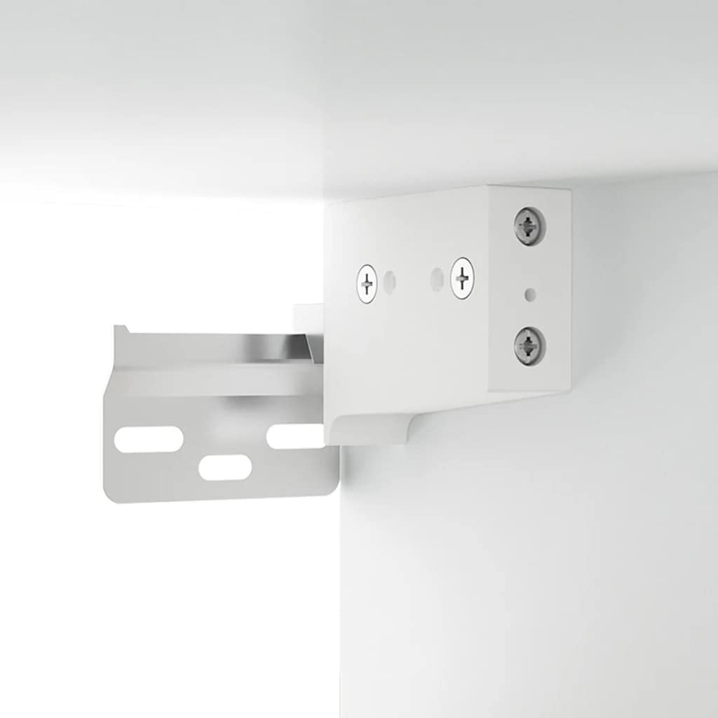 Wall Cabinets 2 pcs White 80x35x36.5 cm Engineered Wood