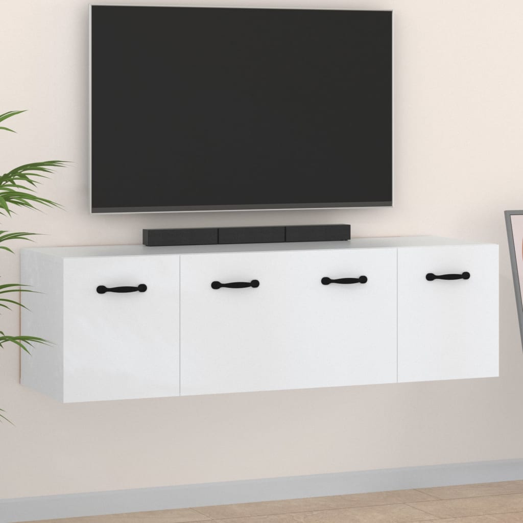 Wall Cabinets 2 pcs White 80x35x36.5 cm Engineered Wood