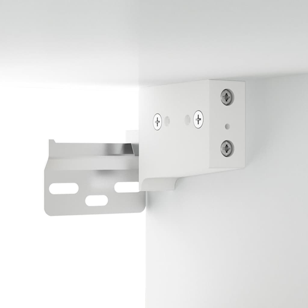 Wall Cabinets 2 pcs White 100x36.5x35 cm Engineered Wood