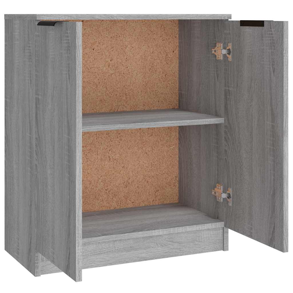 Sideboards 3 pcs Grey Sonoma Engineered Wood