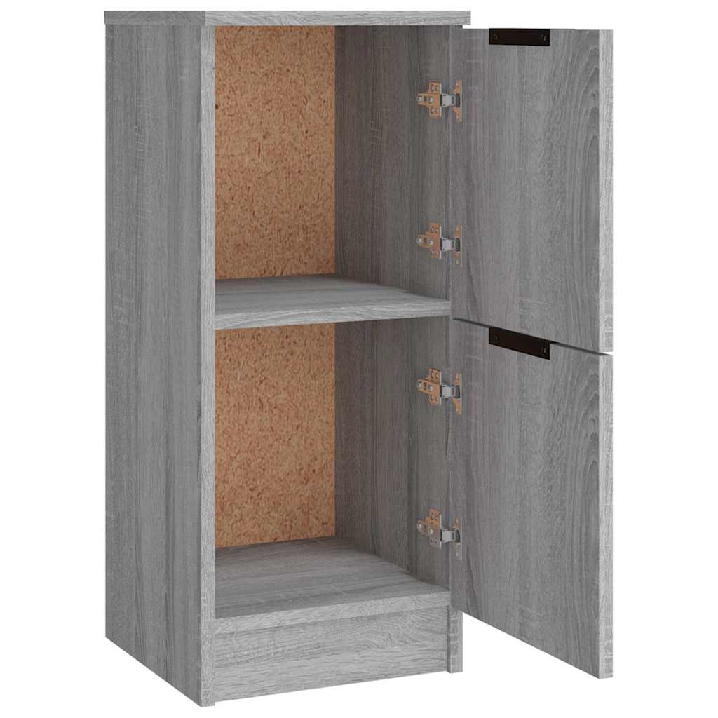 Sideboards 3 pcs Grey Sonoma Engineered Wood