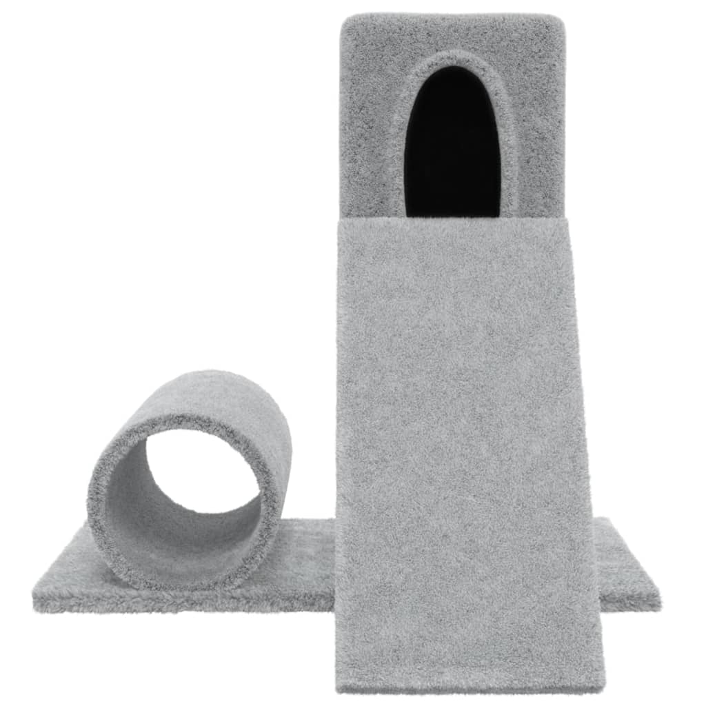 Cat Tree with Sisal Scratching Post Light Grey 59 cm