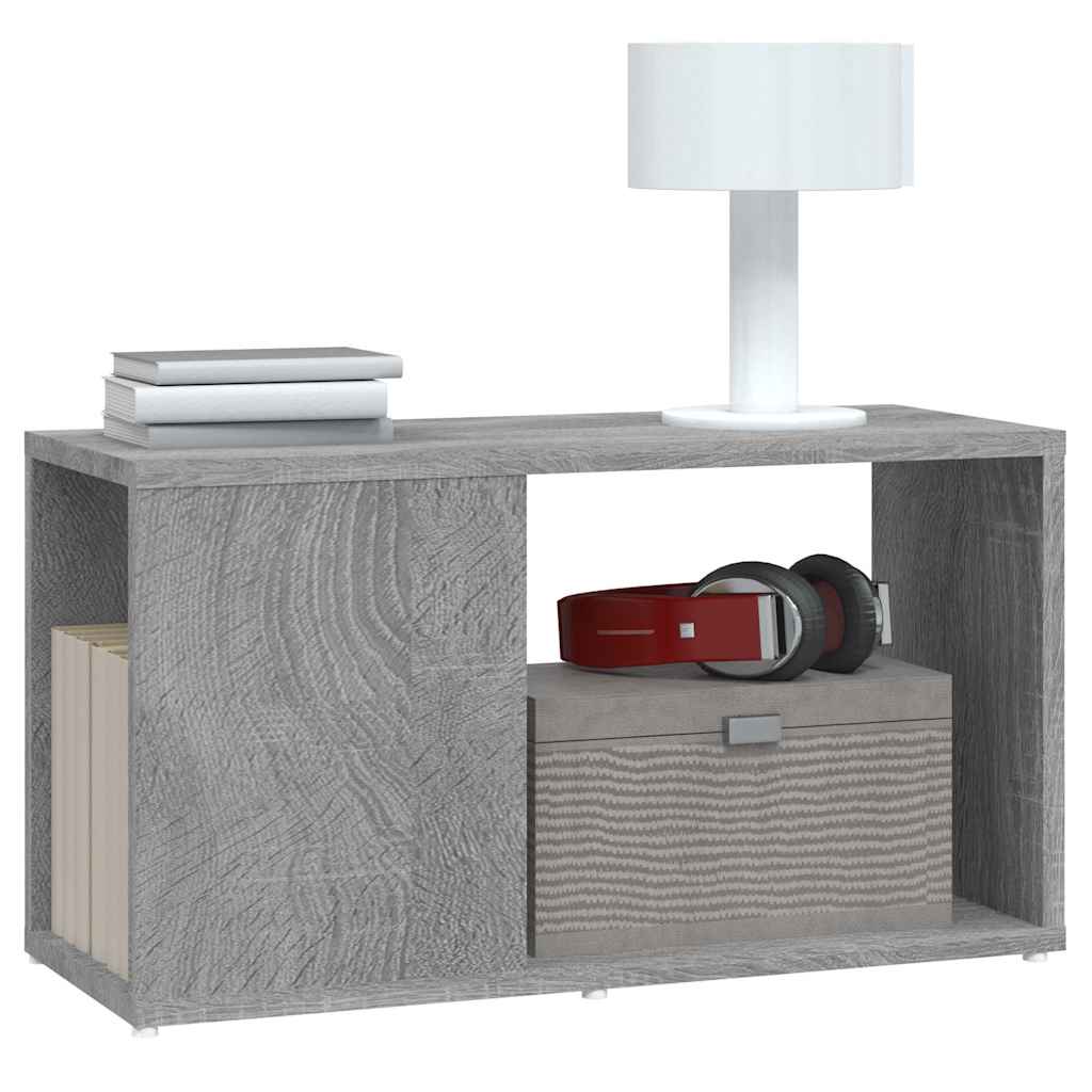 TV Cabinet Grey Sonoma 60x24x32cm Engineered Wood