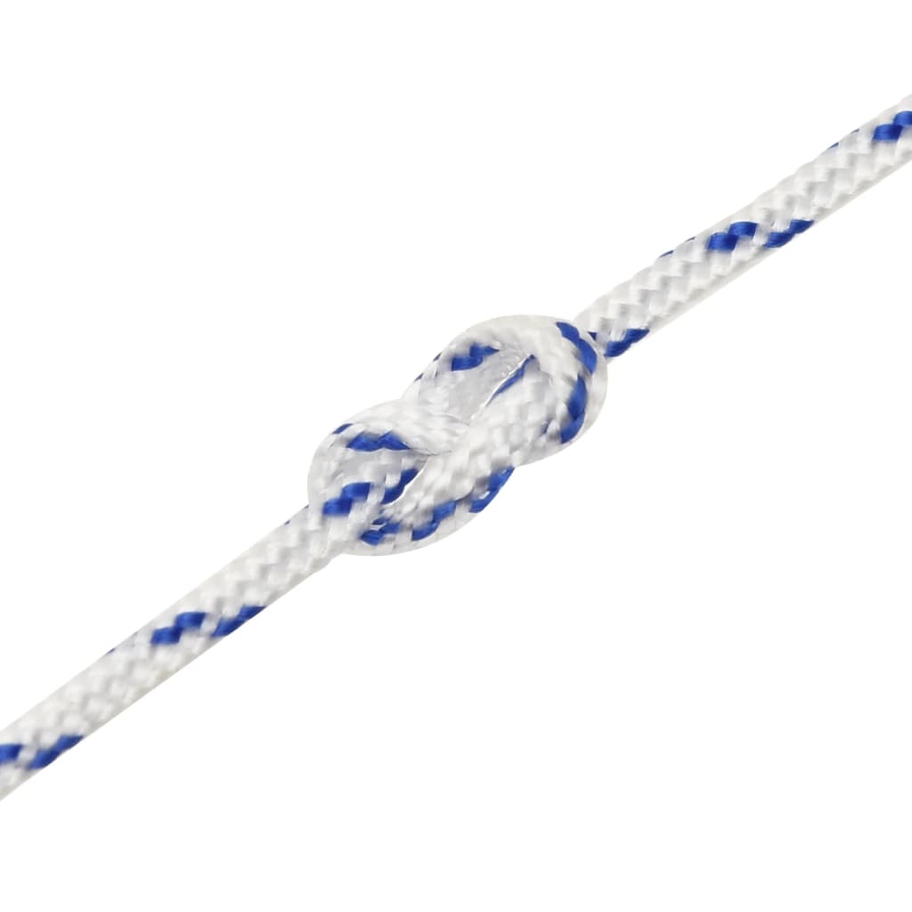 vidaXL Boat Rope White 2 mm 250 m Polypropylene