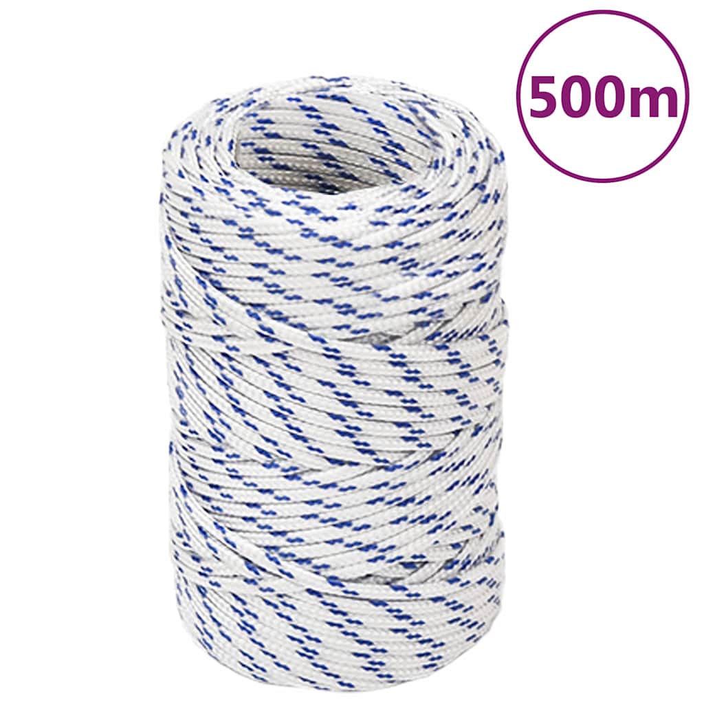 Boat Rope White 2 mm 500 m Polypropylene