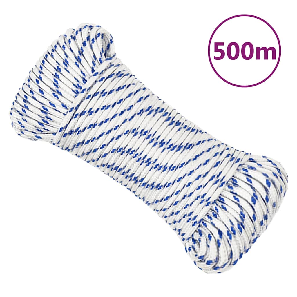 Boat Rope White 3 mm 500 m Polypropylene