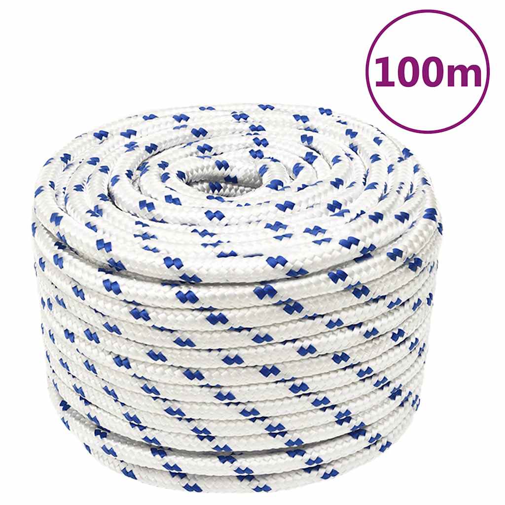 Boat Rope White 14 mm 100 m Polypropylene
