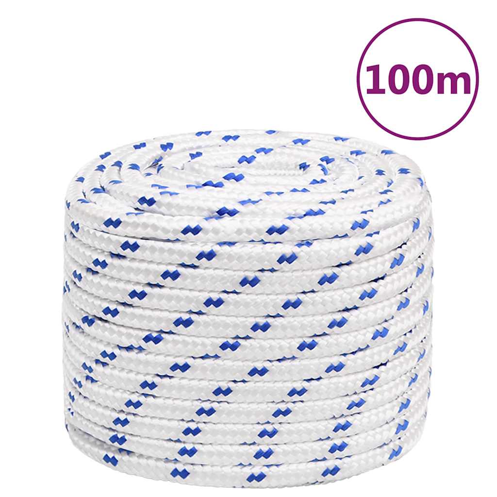 Boat Rope White 18 mm 100 m Polypropylene